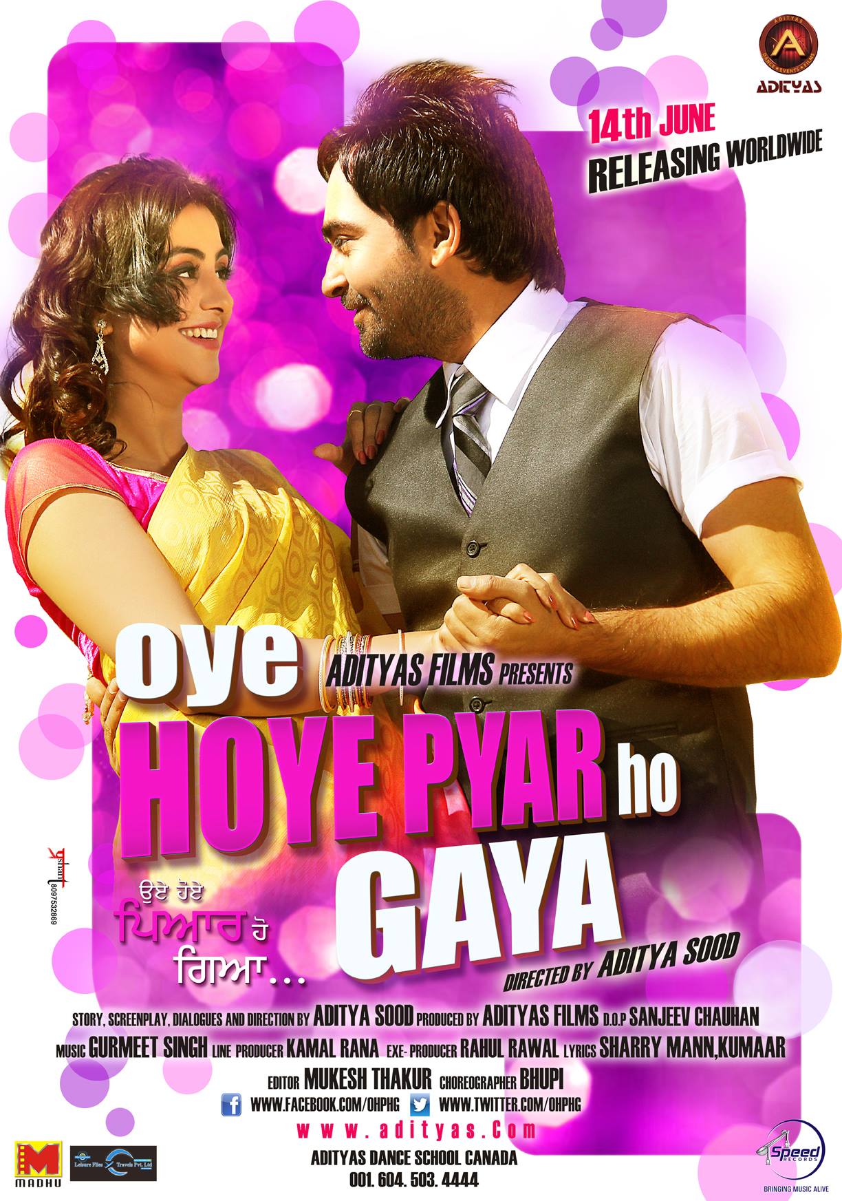 Oye Hoye Pyar Ho Gaya Official Poster